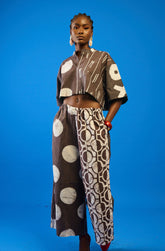 Brown Crop Shirt (Oni)